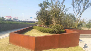 吴川耐候钢挡土墙